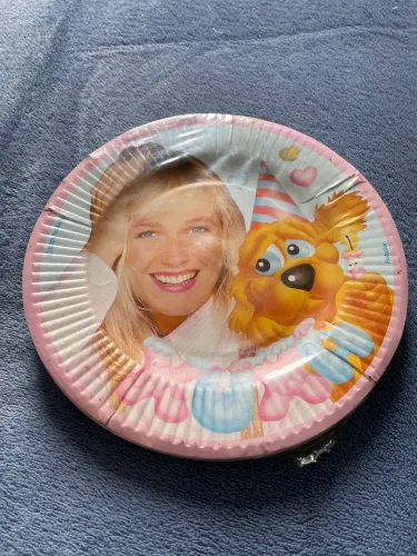 Prato de aniversário da xuxa