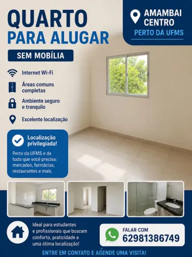 Quarto pra alugar