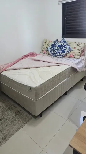 Cama de casal Topázio molas ensacadas 