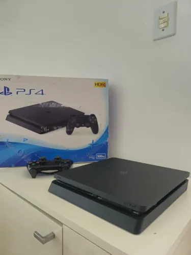 PS4 Slim 500GB + Controle Original