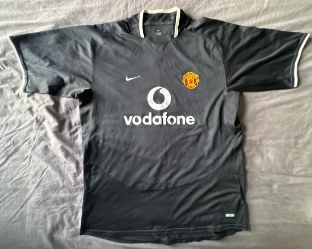 camisa manchester 2003/2004 away g