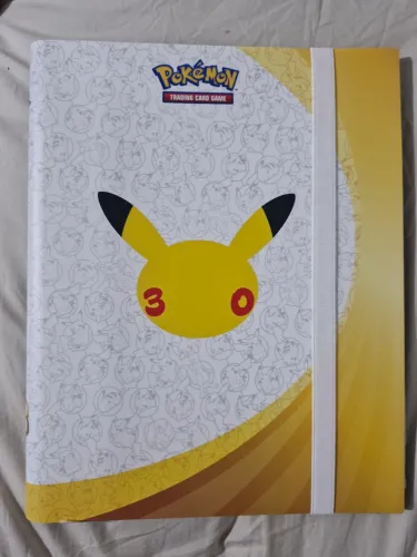 Fichario Pokemon coleção 30 anos
