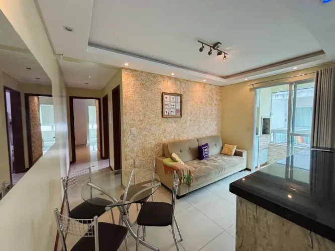 APARTAMENTO MOBILIADO PRONTO PARA MORAR A VENDA NA PRAIA DE PALMAS, SC