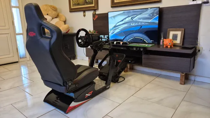 Simulador de corrida, Cockpit Simulator, cadeira+xbox+volante+controles+jogos