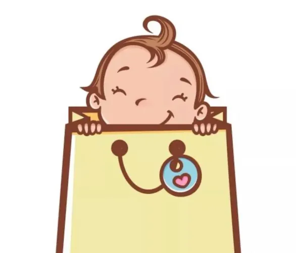 Coisas de bebê menina.