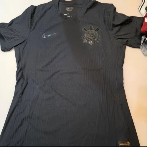 Camisa all black Corinthians versão jogador 