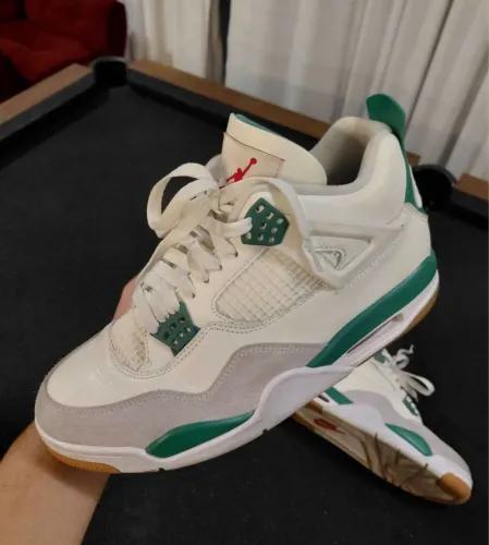 Air jordan 4 pine green original 