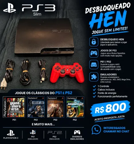 PlayStation 3 desbloqueado