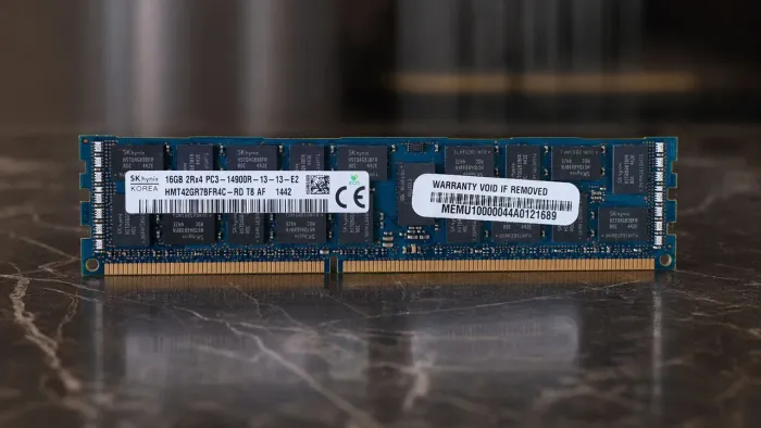 Kit 4x Memória RAM 16GB DDR3 ECC SK Hynix PC3-14900R Servidor
