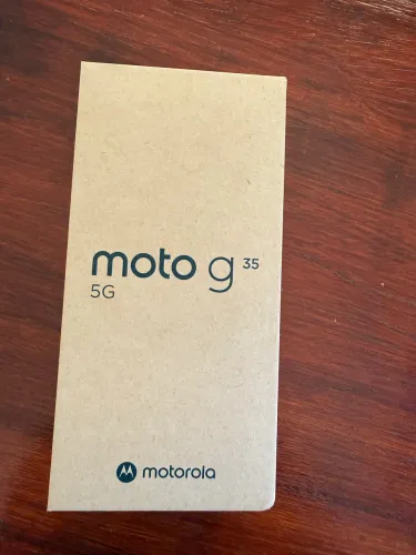 Moto g35 5g (aparelho nunca usado comprado no dia 23/07/2026)