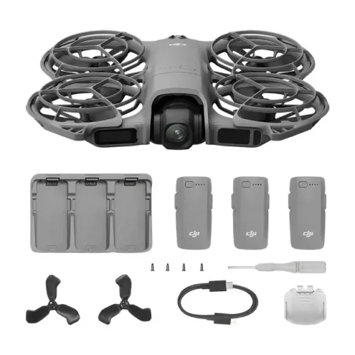 Drone DJI Neo 2 Fly More Combo (Sem Controle) - Compacto, Inteligente e Pronto para Voar