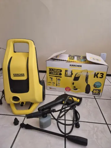 Lavadora de alta pressao karcher k3 com caixa e manual