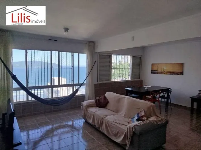 Apartamento São Vicente Itararé, esquina da Praia - Ilha Porchat, Praia dos Milionários - 