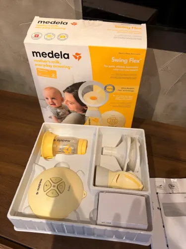 Extratora de leite elétrica medela swing flex