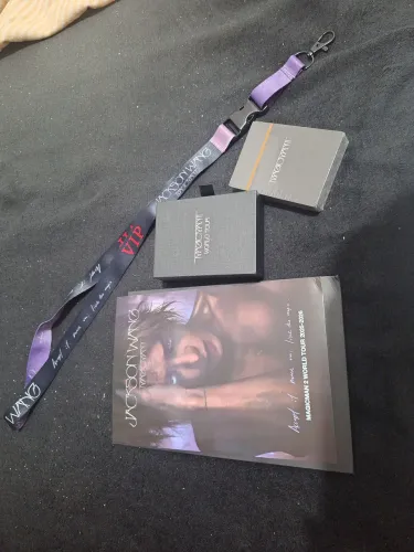 Brindes Exclusivos do Show do Jackson Wane MagicMan 2 World Tour