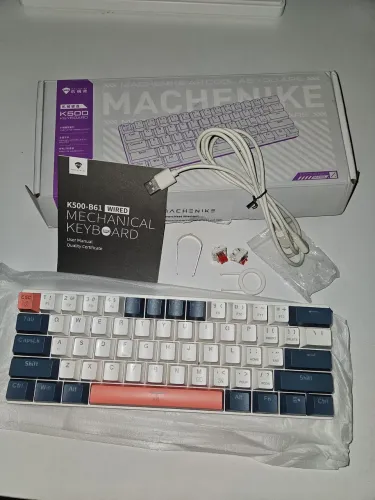 TECLADO MECÂNICO K500 B61