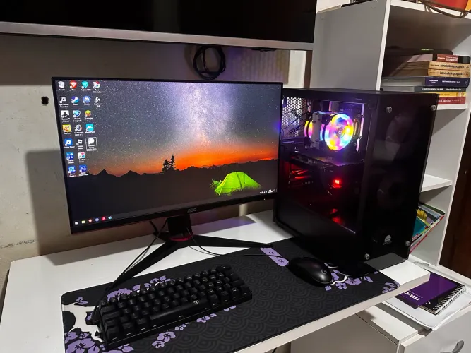 PC GAMER, RX 5500 XT, XEON E5 2640 V3, USADO!