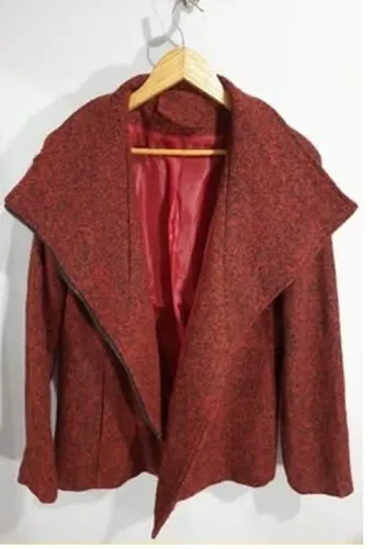Casaco vermelho plus size (50/52) - elegante, pouco usado