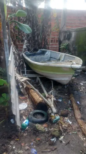 Barco em fibra
