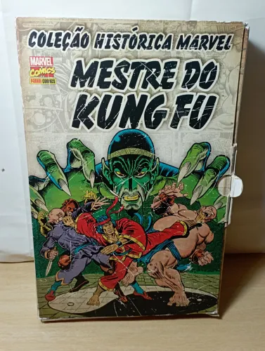 Coleção Histórica Marvel Mestre do Kung Fu Box Volumes 1, 2, 3 e 4
