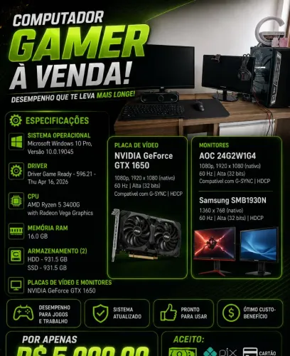 Computador Gamer