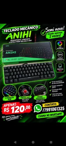 Vendo teclado novo na caixa