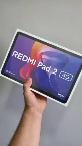 Xiaomi Redmi Pad 2 - Cellular (4G) + Wi-Fi - 8GB Ram / 256GB Rom - Global - Prouto Lacrado