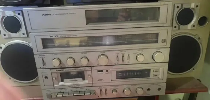 Aparelho de Som Polivox Stereo Record Player 900