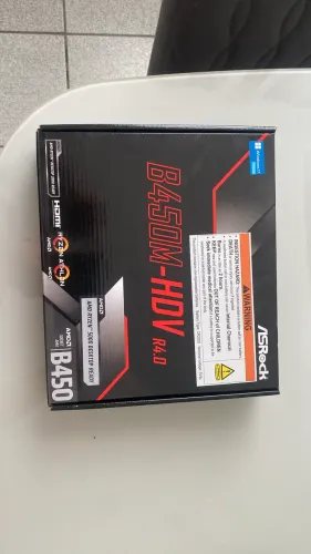 placa mae Asrock B450m