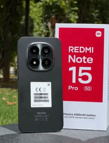 Lançamento 2026 Note 15 Pro 5G 258/8 Câmera IA+200 mpx+4K