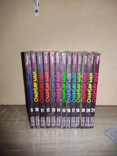 Mangá Chainsaw Man 9 ao 21 todos lacrados
