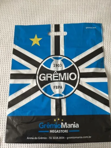 embalagem sacola grêmio gremiomania