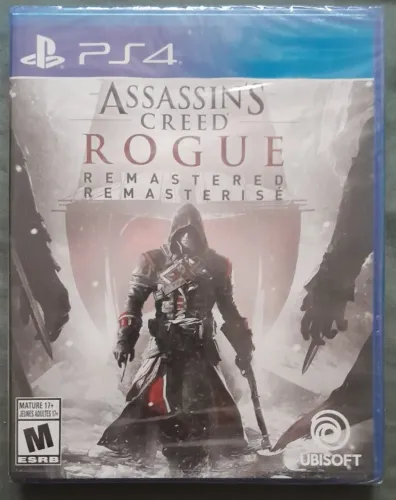 Assassins Creed Rogue Remastered Jogo Ps4 Novo Lacrado