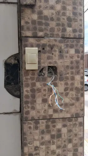 Substituição de cabo cci e cabo elétrico