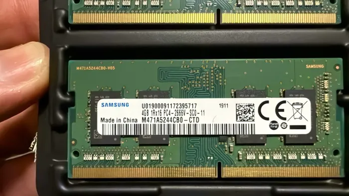 Memória Samsung DDR4 Notebook 8gb (2x4gb)