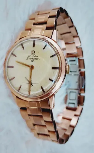 Relógio Omega Seamaster 30 - ouro 18k