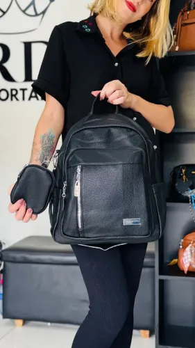 Mochilas Femininas Em Couro 2 em 1