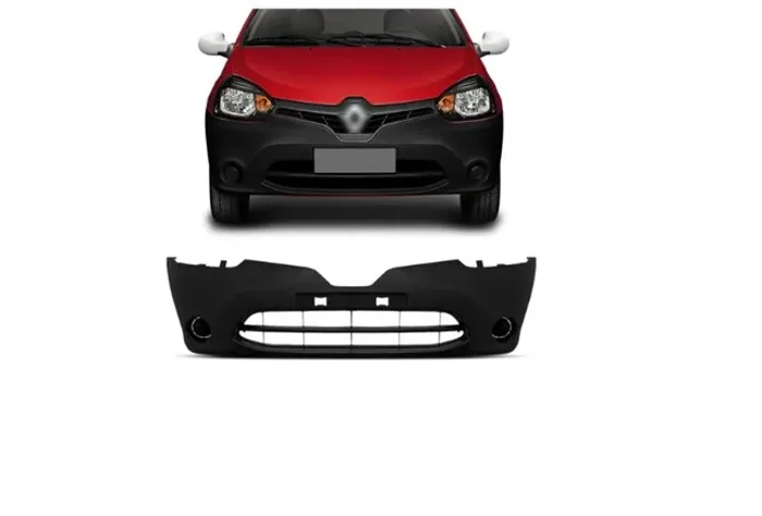 Capa Parachoque Dianteiro C/Grade Inferior Clio 2013 a 2016 