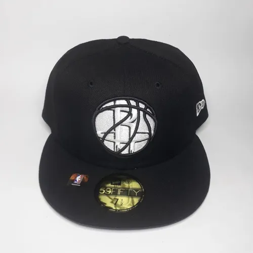 Boné New Era Houston rockets preto - 5950 - Nba - fechado - 59fifty 