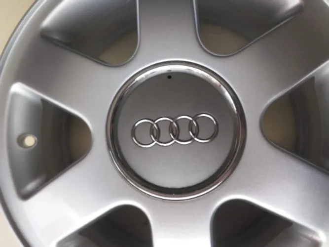 Rodas Carro Audi A3 5x100 15x7 35 Prata Seminova