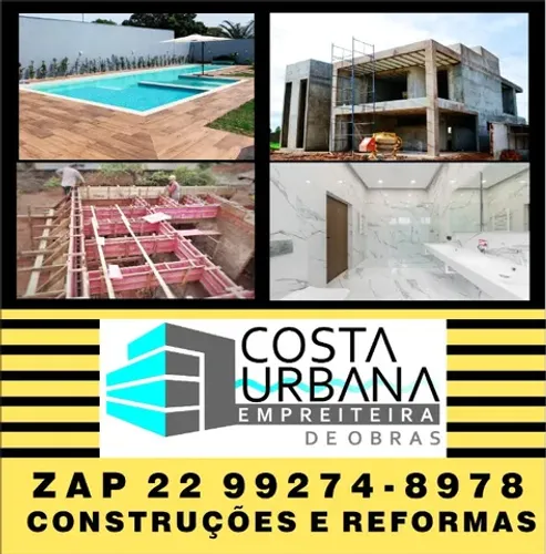 Construção e Reformas- Cabo Frio - Buzios- Barra de São João