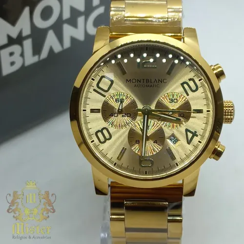 Relógio Masculino Montblanc de Quartz Moda Casual de Luxo.