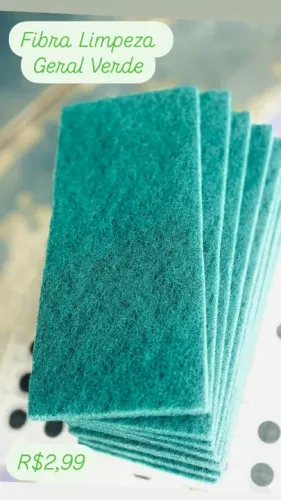 Fibra Limpeza Verde R$4,50