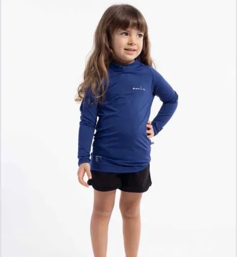 Camisa Uv feminina infantil
