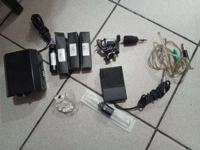 Máquina para tatuagem kit completo