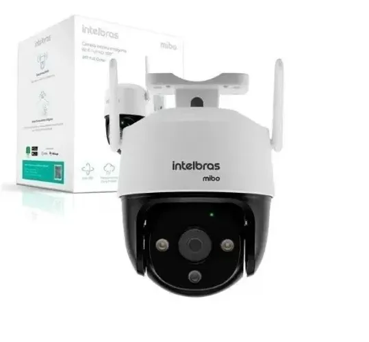 Câmera Wi-fi Externa 360° Intelbras Im7 Full Color Microfone