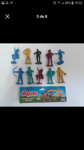 Bonecos DC 10 bonecos 