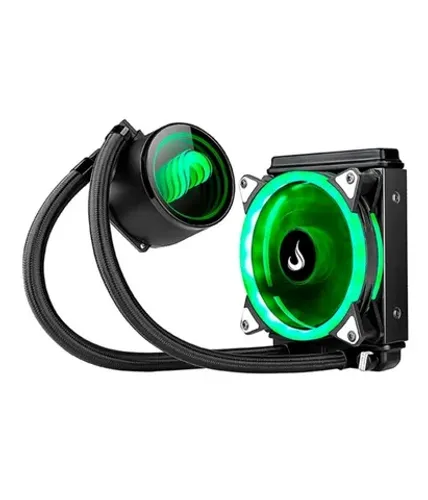 Water cooler Rise Mode 120mm RGB (preto e branco)