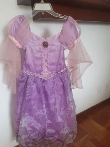 Vestido de Princesa Rapunzel - 