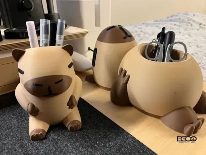 Porta Utensílios Capivara: Organização com Charme e Originalidade